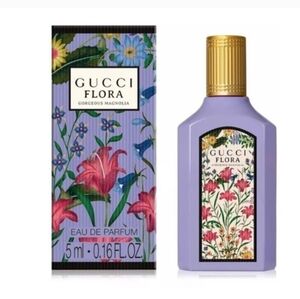 Gucci Flora Gorgeous Magnolia EDP 5ml MINI Travel Bottle BNIB